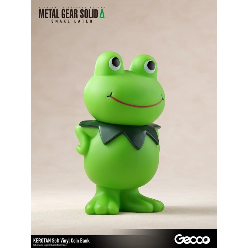 Metal Gear Solid ?: Snake Eater Soft Vinyl Bank Kerotan 21 cm