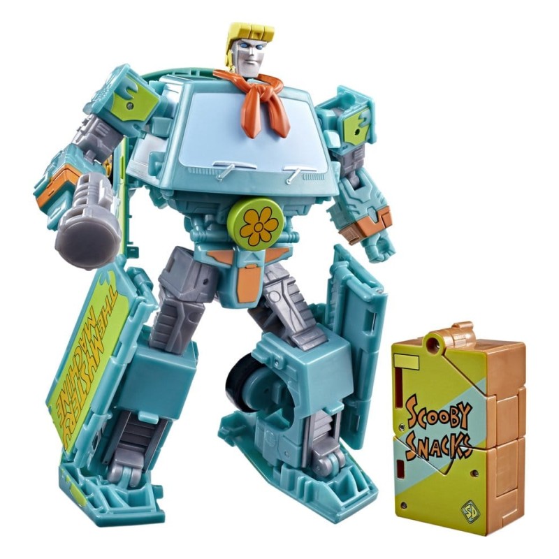 Transformers x Scooby-Doo pack 2 figurines Mysterious Prime & Automutt 15 cm