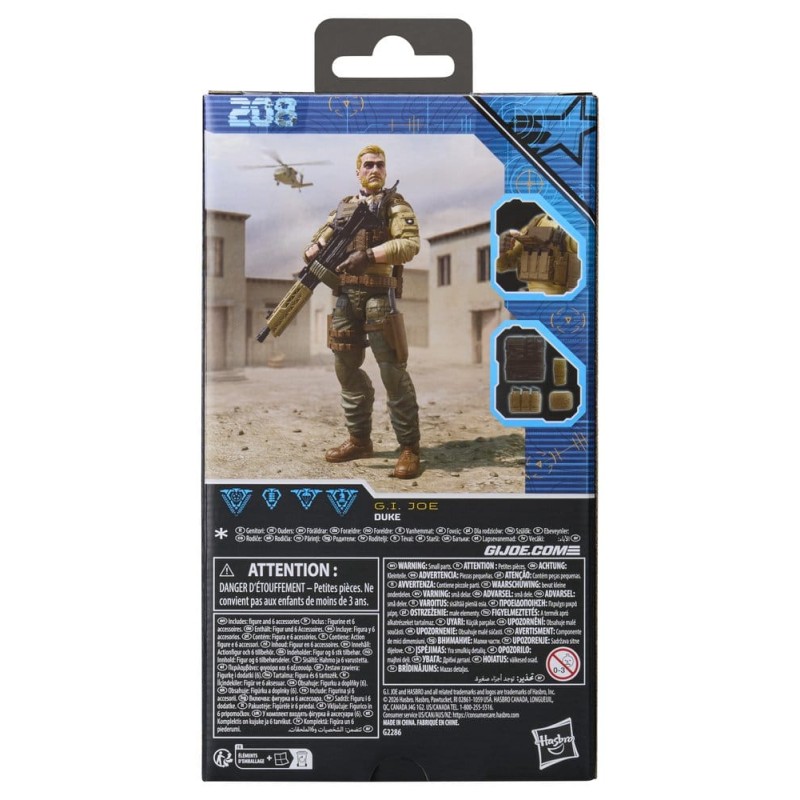 G.I. Joe Classified Series figurine no.208 Duke 15 cm