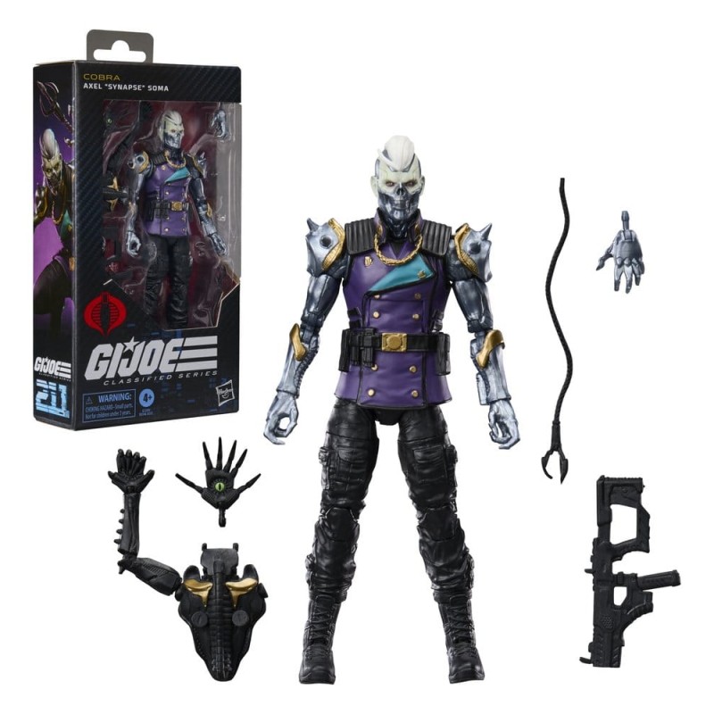 G.I. Joe Classified Series figurine no.211 Axel "Synapse" Soma 15 cm