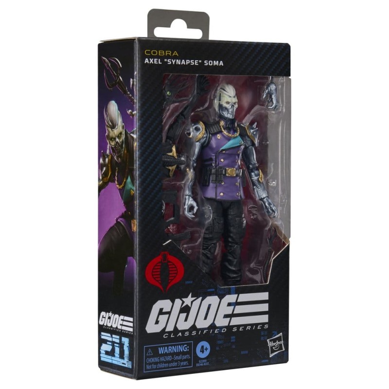 G.I. Joe Classified Series figurine no.211 Axel "Synapse" Soma 15 cm