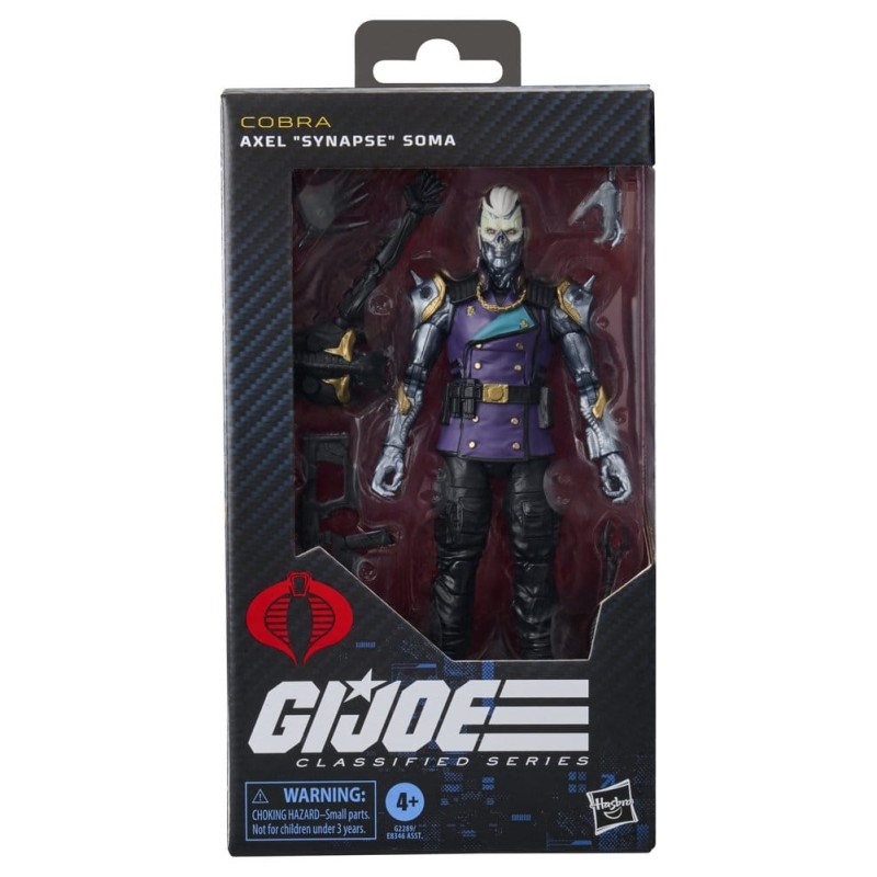 G.I. Joe Classified Series figurine no.211 Axel "Synapse" Soma 15 cm