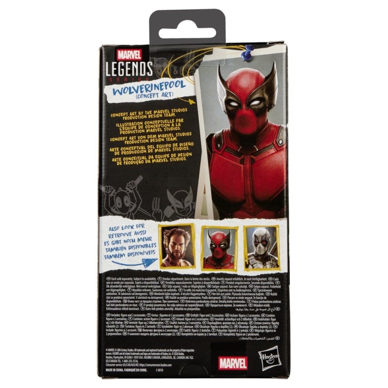 Deadpool & Wolverine Marvel Legends figurine Wolverinepool (Concept Art) 15 cm