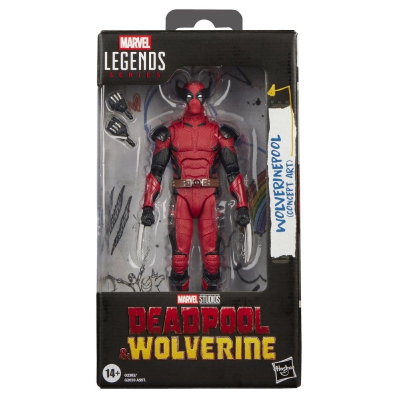 Deadpool & Wolverine Marvel Legends Action Figure Wolverinepool (Concept Art) 15 cm