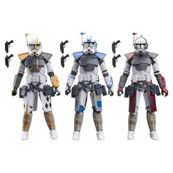Star Wars: The Clone Wars Black Series Action Figure 3-Pack ARC Trooper Havoc, Colt & Blitz 15 cm