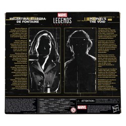 Thunderbolts Marvel Legends Action Figure 2-Pack Valentina Allegra de Fontaine & Marvel's The Void 15 cm