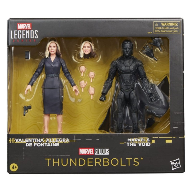 Thunderbolts Marvel Legends pack 2 figurines Valentina Allegra de Fontaine & The Void 15 cm
