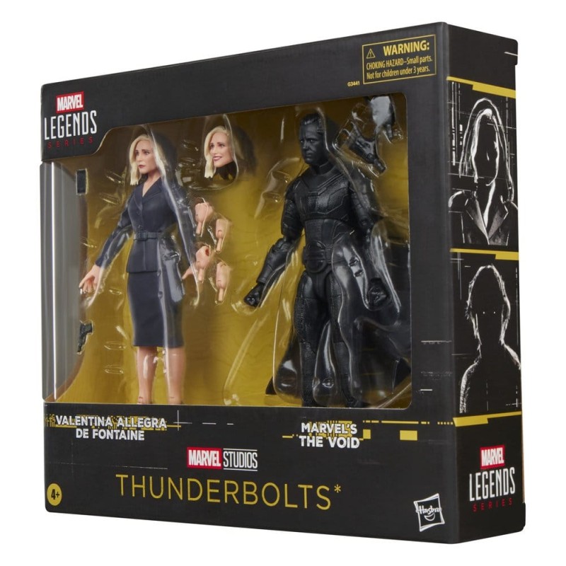 Thunderbolts Marvel Legends pack 2 figurines Valentina Allegra de Fontaine & The Void 15 cm