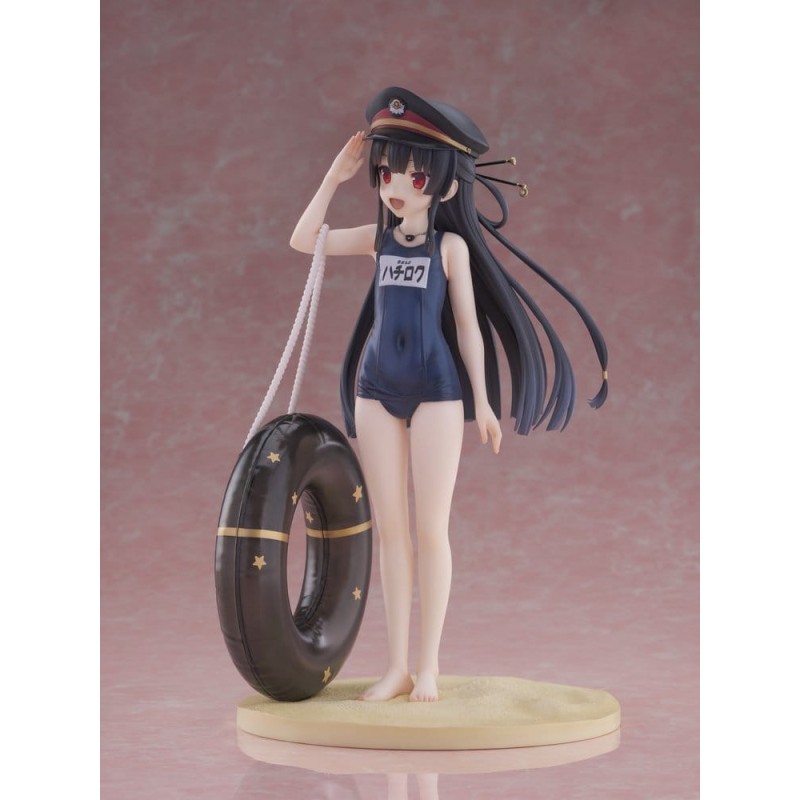 Maitetsu Last Run!! KoiKoi -Sakura- PVC Figure 1/6 Hachiroku School Swimsuit Ver. 23 cm