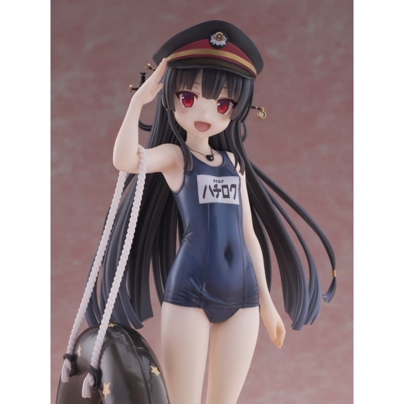 Maitetsu Last Run!! KoiKoi -Sakura- PVC Figure 1/6 Hachiroku School Swimsuit Ver. 23 cm