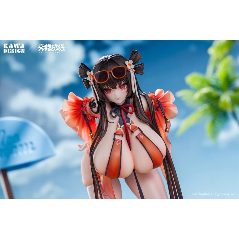 Daiblos Core PVC Figure 1/6 Maree Rouge Rakubai no Utage 25 cm