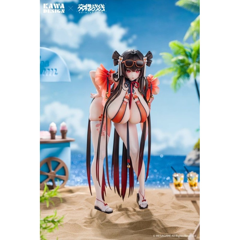 Daiblos Core PVC Figure 1/6 Maree Rouge Rakubai no Utage 25 cm