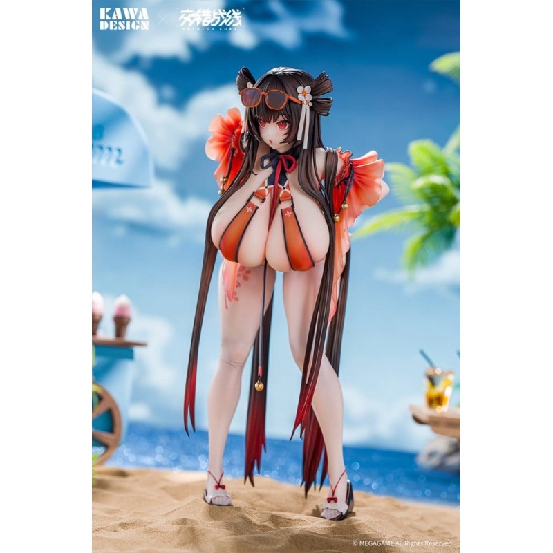 Daiblos Core figurine PVC 1/6 Maree Rouge Rakubai no Utage 25 cm