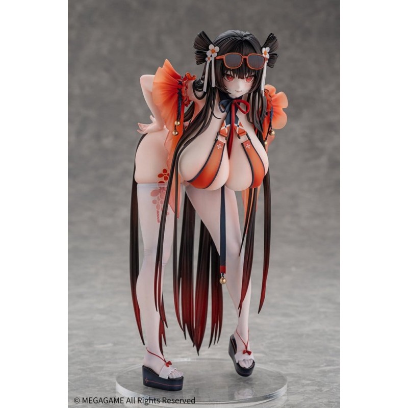 Daiblos Core figurine PVC 1/6 Maree Rouge Rakubai no Utage 25 cm
