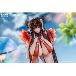 Daiblos Core figurine PVC 1/6 Maree Rouge Rakubai no Utage Wet Ver. 25 cm