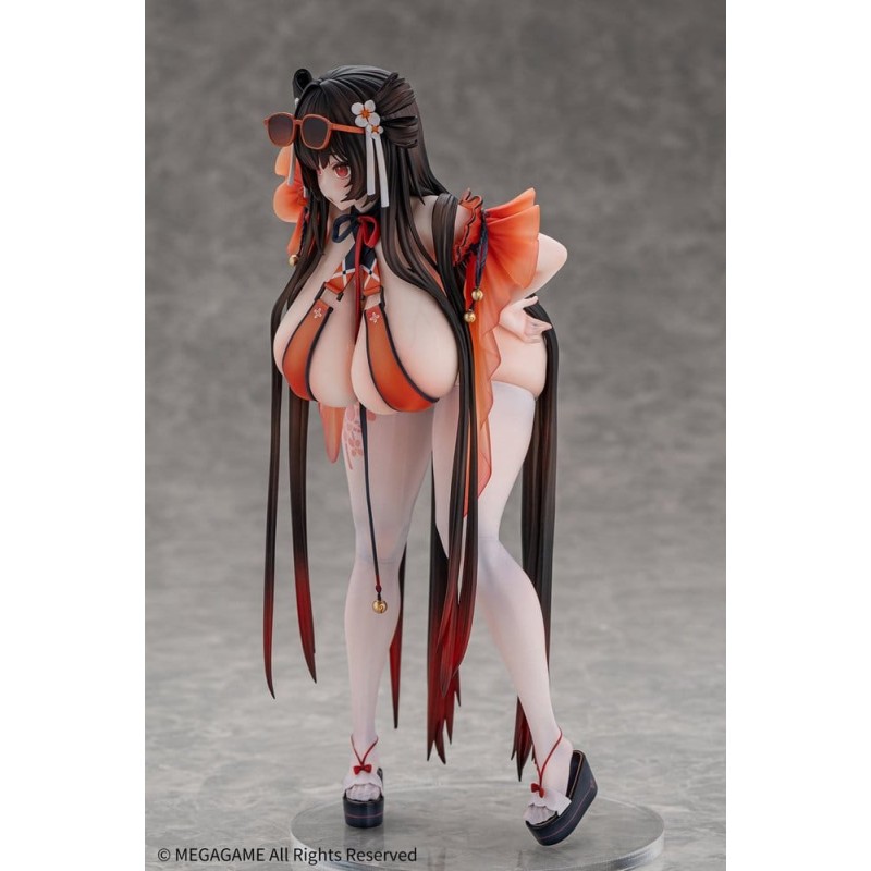 Daiblos Core PVC Figure 1/6 Maree Rouge Rakubai no Utage Wet Ver. 25 cm