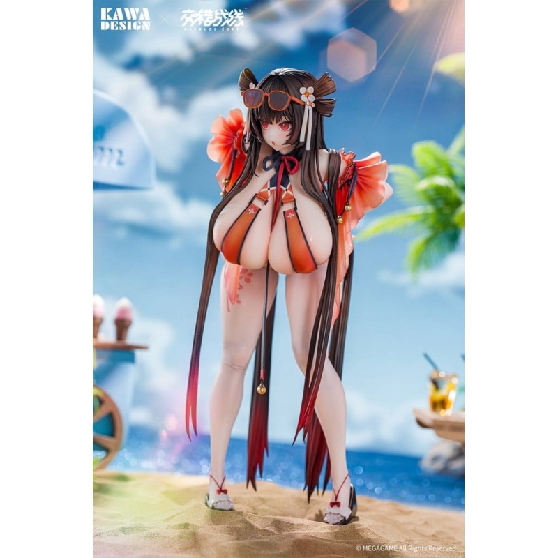 Daiblos Core figurine PVC 1/6 Maree Rouge Rakubai no Utage Wet Ver. 25 cm