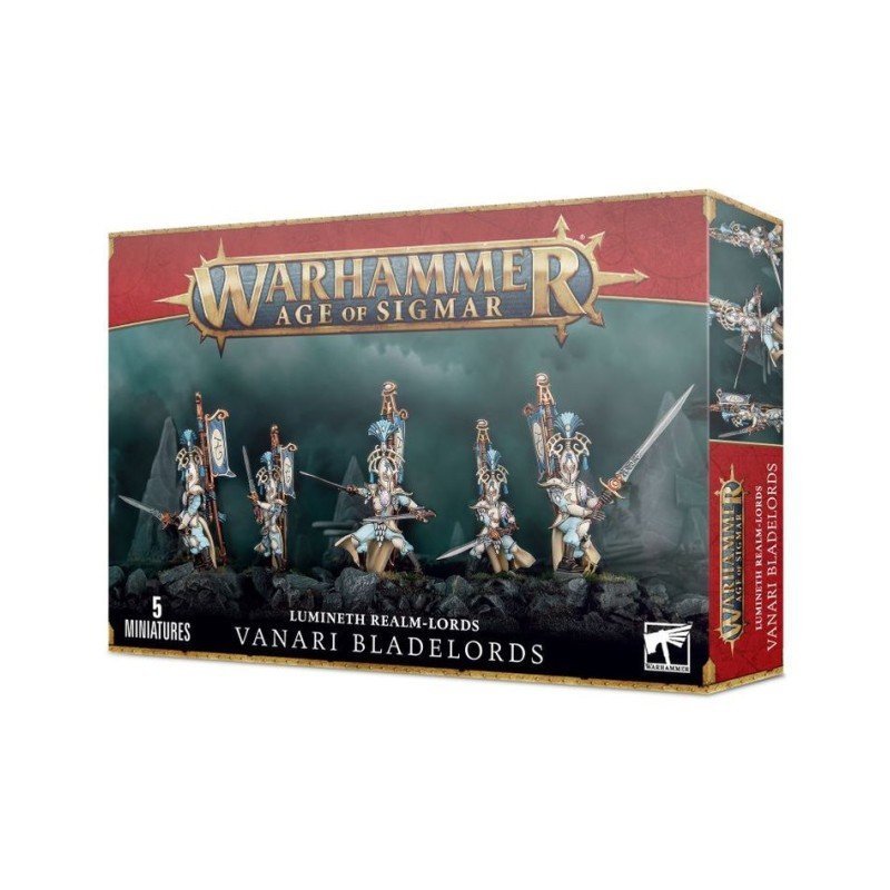 Warhammer Age Of Sigmar - Lumineth Realm-Lords : Vanari Bladelords