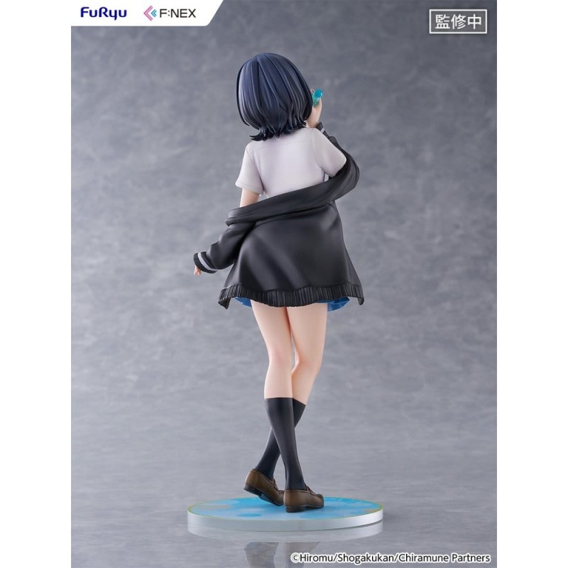 Chitose Is in the Ramune Bottle F:NEX PVC Figure 1/7 Yuzuki Nanase 23 cm