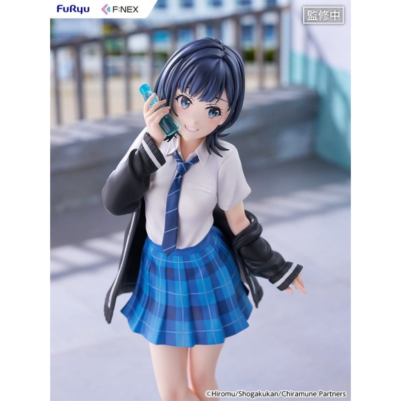 Chitose Is in the Ramune Bottle F:NEX PVC Figure 1/7 Yuzuki Nanase 23 cm