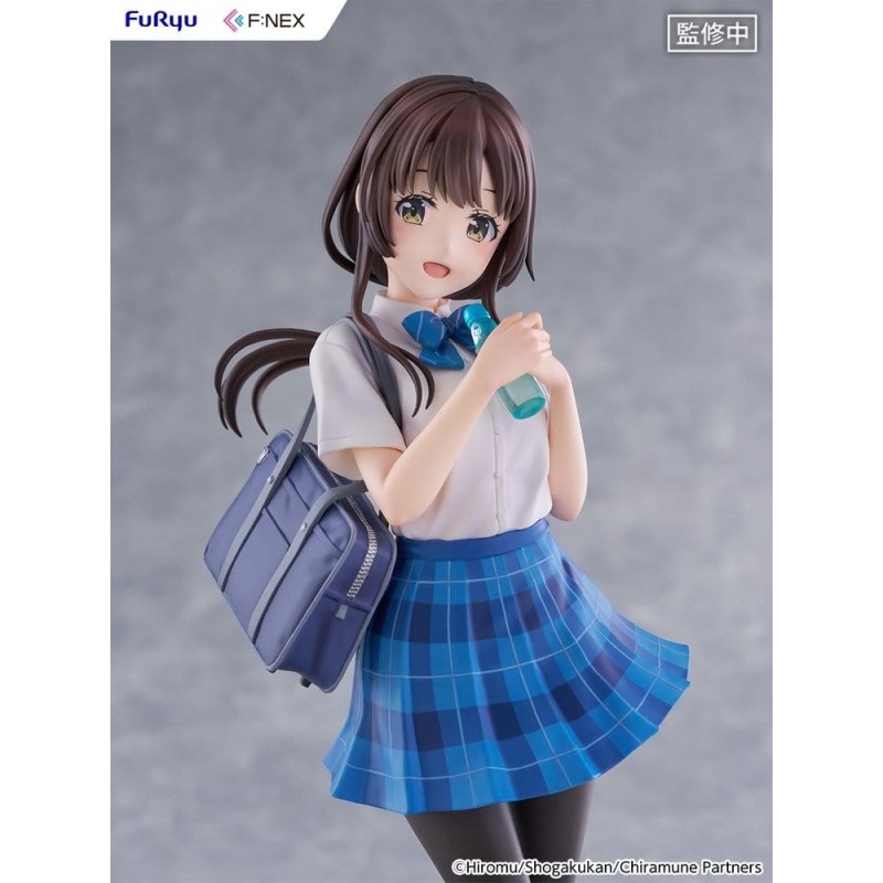 Chitose Is in the Ramune Bottle F:NEX PVC Figure 1/7 Yua Uchida 23 cm