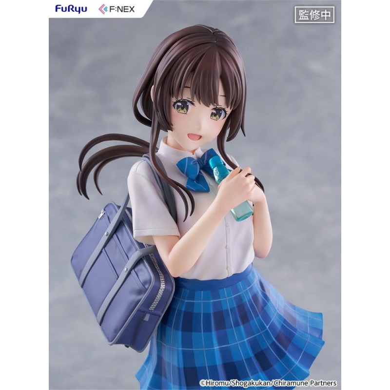 Chitose Is in the Ramune Bottle F:NEX PVC Figure 1/7 Yua Uchida 23 cm