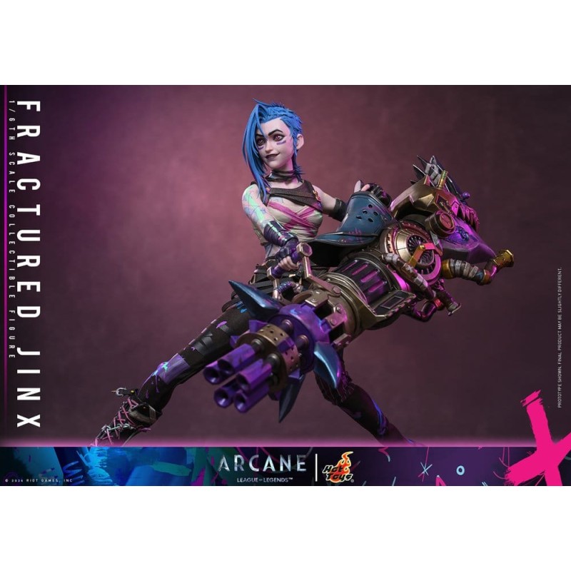 Arcane figurine 1/6 Fractured Jinx 28 cm