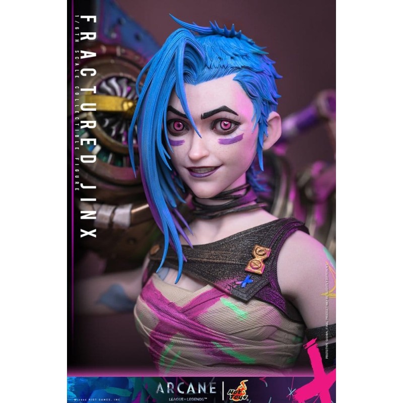 Arcane figurine 1/6 Fractured Jinx 28 cm