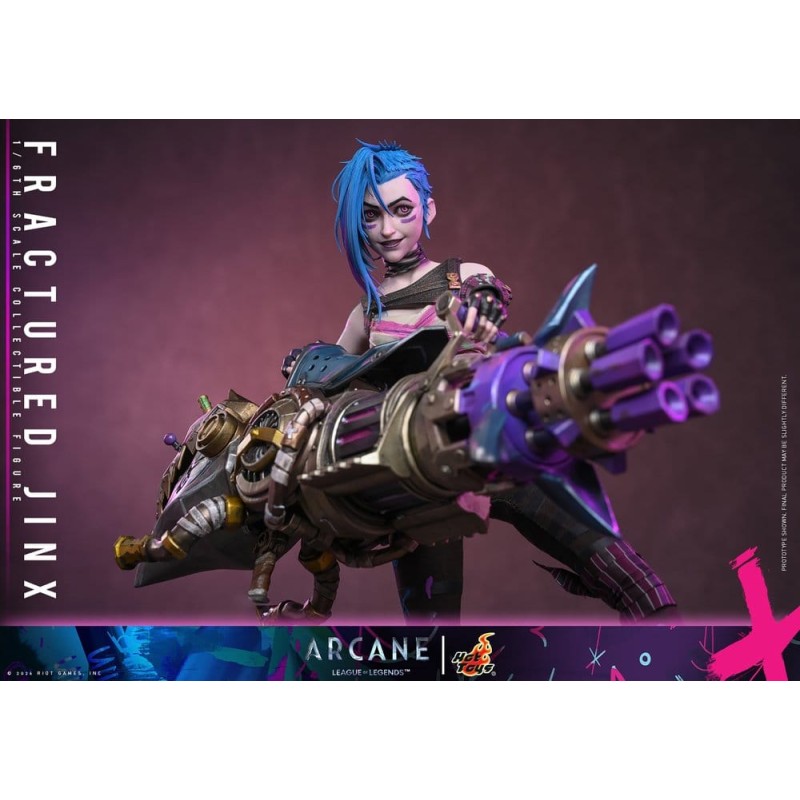 Arcane figurine 1/6 Fractured Jinx 28 cm