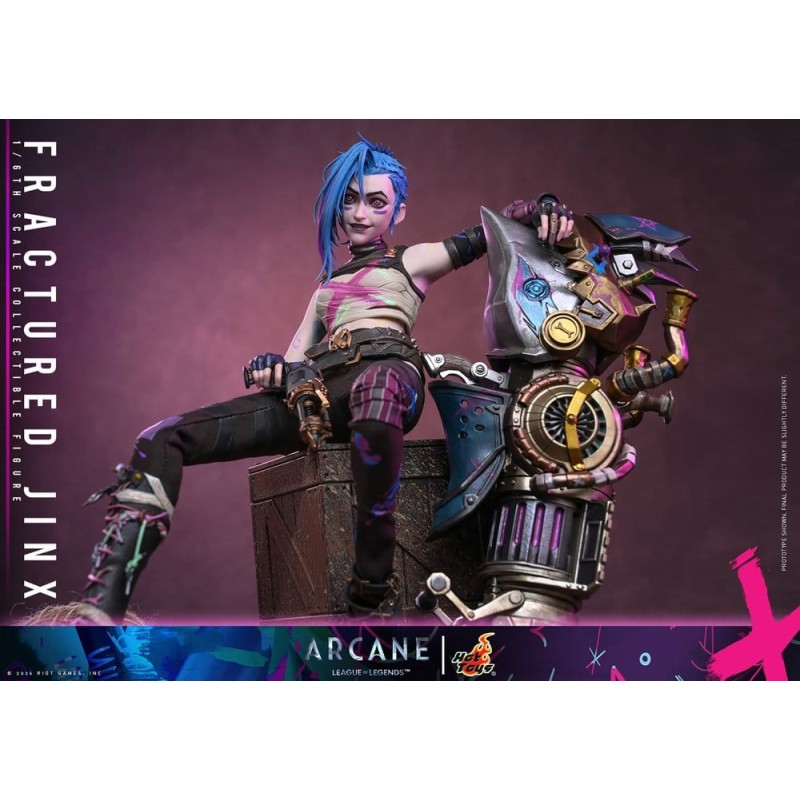 Arcane figurine 1/6 Fractured Jinx 28 cm