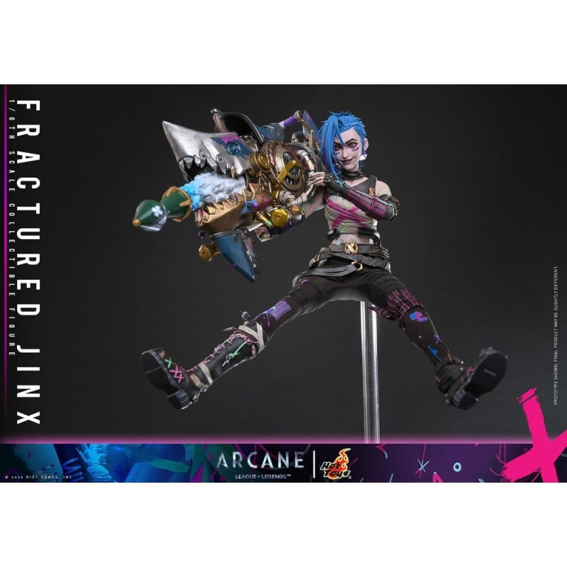 Arcane Action Figure 1/6 Fractured Jinx 28 cm