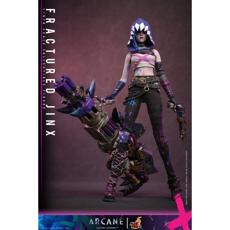 Arcane figurine 1/6 Fractured Jinx 28 cm