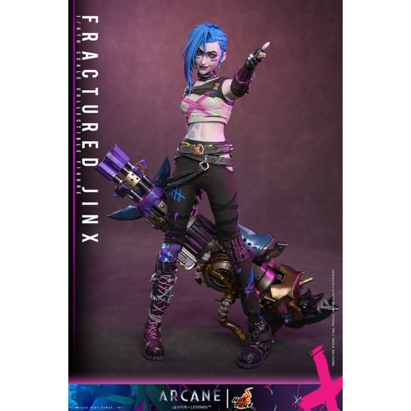 Arcane figurine 1/6 Fractured Jinx 28 cm