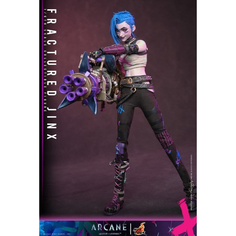 Arcane figurine 1/6 Fractured Jinx 28 cm