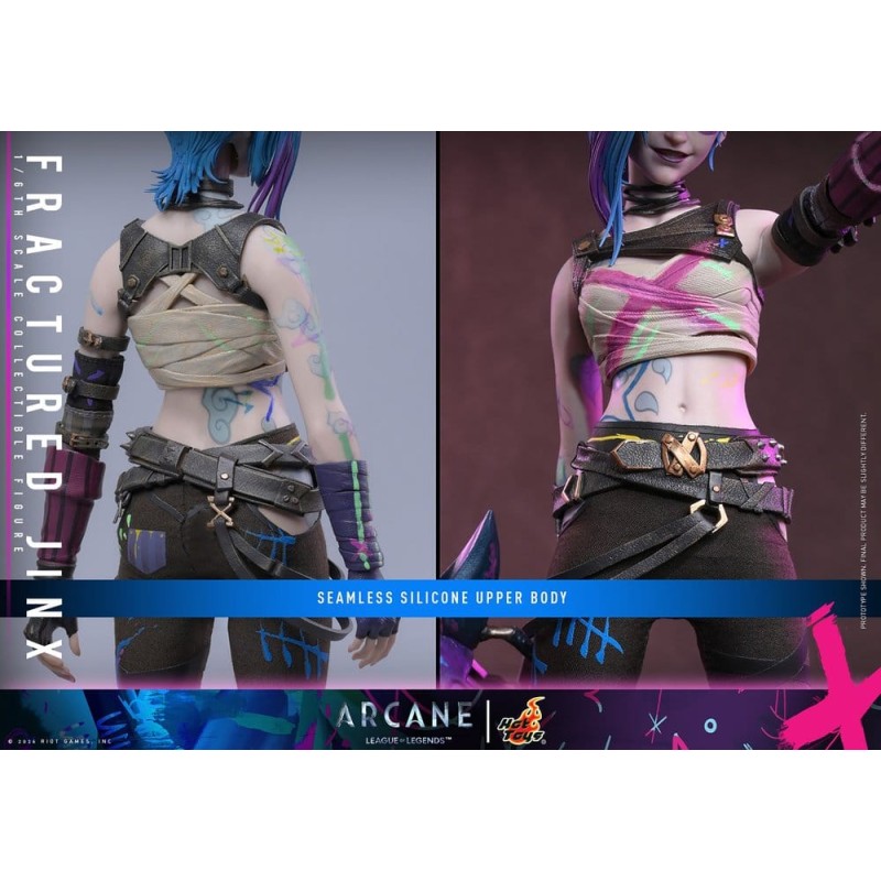 Arcane figurine 1/6 Fractured Jinx 28 cm