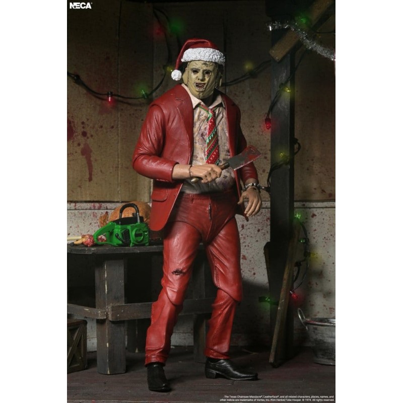 Texas Chainsaw Massacre Ultimate figurine Santa Leatherface 18 cm