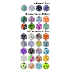 Chessex - Hidden Wonders™ 7-Polyhedral Assorted Dice