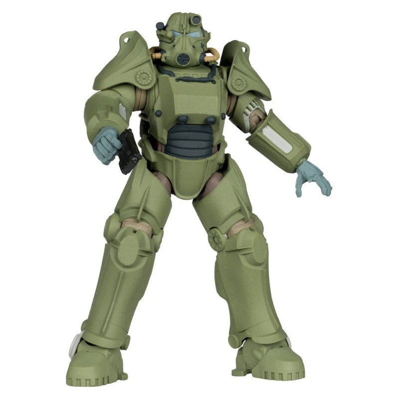 Fallout 76 Gaming Edition figurine T-45 Military Armor (Red Platinum Edition) 20 cm
