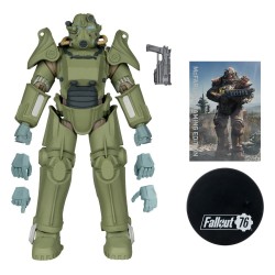 Fallout 76 Gaming Edition figurine T-45 Military Armor (Red Platinum Edition) 20 cm