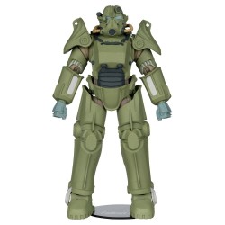 Fallout 76 Gaming Edition figurine T-45 Military Armor (Red Platinum Edition) 20 cm
