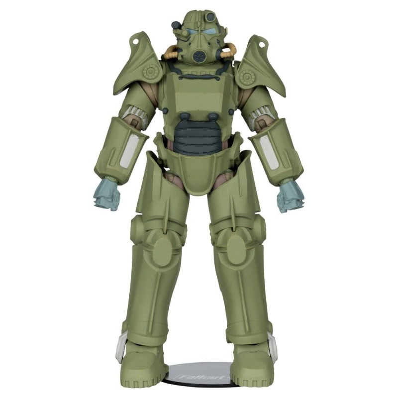 Fallout 76 Gaming Edition Action Figure T-45 Military Armor (Red Platinum Edition) 20 cm