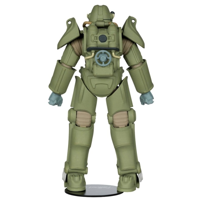 Fallout 76 Gaming Edition Action Figure T-45 Military Armor (Red Platinum Edition) 20 cm