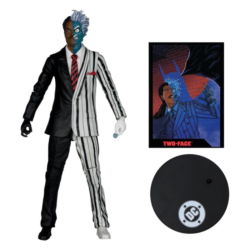 DC Direct Page Punchers figurine Two-Face (Batman 89) (Red Platinum Edition) 19 cm