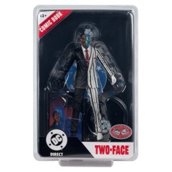 DC Direct Page Punchers Action Figure Two-Face (Batman 89) (Red Platinum Edition) 19 cm