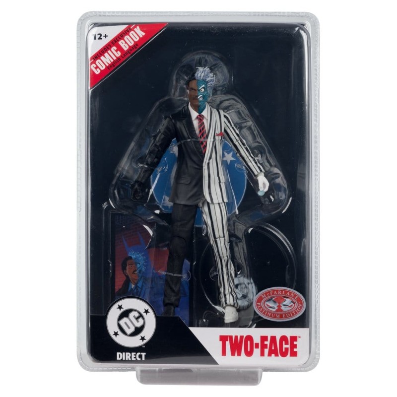 DC Direct Page Punchers figurine Two-Face (Batman 89) (Red Platinum Edition) 19 cm