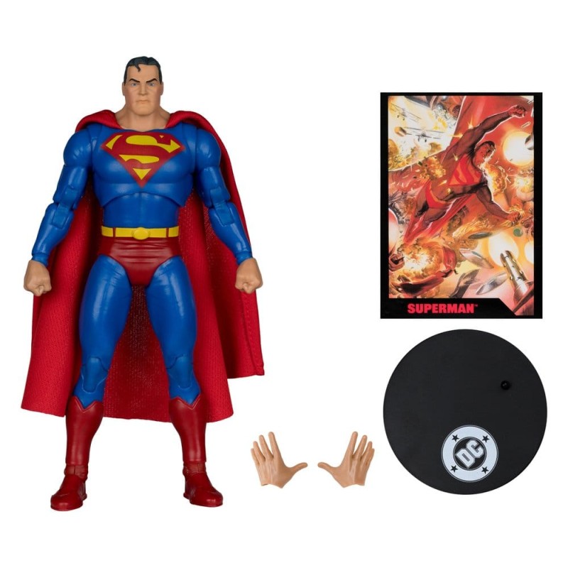 DC Direct Page Punchers figurine Superman (Justice no.1) (Red Platinum Edition) 19 cm