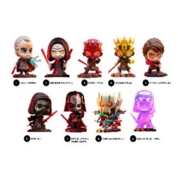 Star Wars présentoir boîte-mystère figurines mini Cosbi Dark Side 8 cm (8)