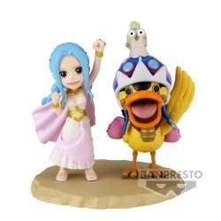 One Piece - Figurine PVC World Collectable Figure Log Stories - Nefeltari Vivi & Karoo 7 cm