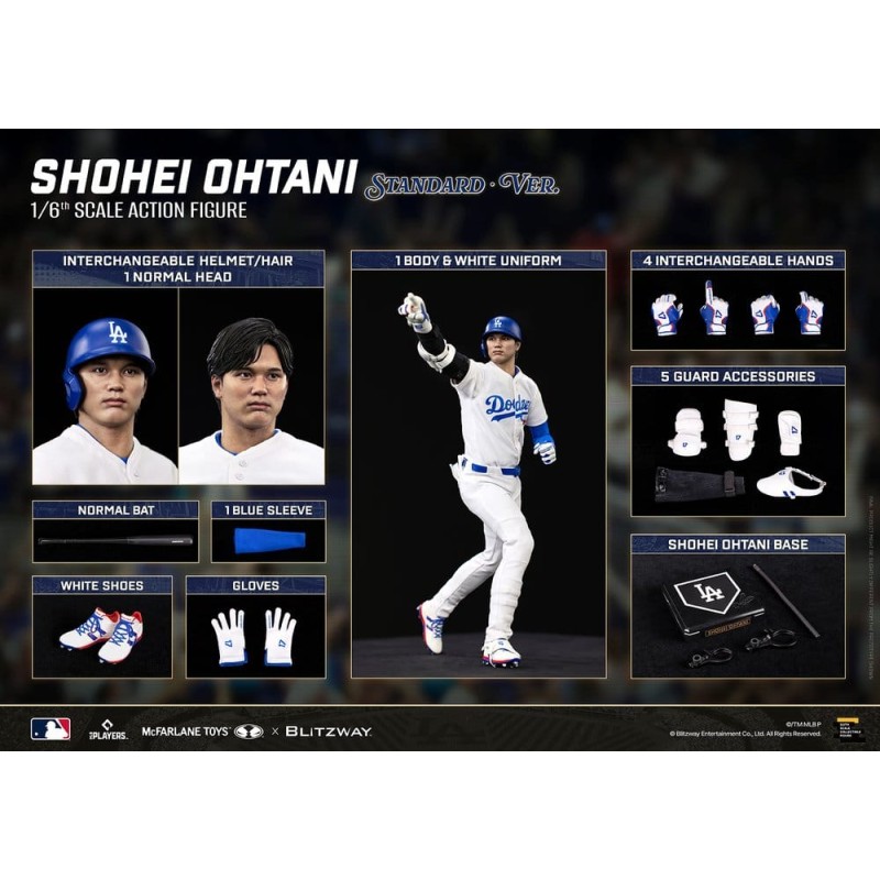 Major League Baseball Premium UMS Action Figure 1/6 Ohtani Shohei (Standard Ver.) 35 cm
