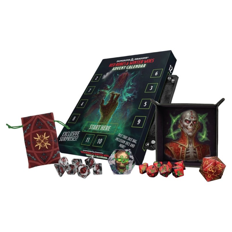 Dungeons & Dragons calendrier de l'avent Red Robes & Winter Woes